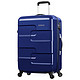 AMERICAN TOURISTER 美旅 四轮旋转拉杆箱 PUZZLE CUBE系列 67Q*71002  宝蓝色 24英寸+凑单品