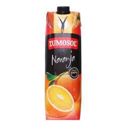 西班牙进口 赞美诗(ZUMOSOL)非浓缩还原NFC100%橙汁纯果汁饮料 1L
