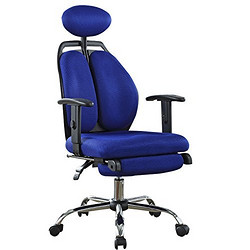 生活诚品 DNY6360B 电脑椅 蓝色