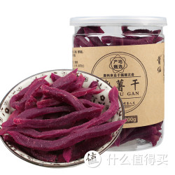 莆仙 龙岩紫薯干条200g罐装