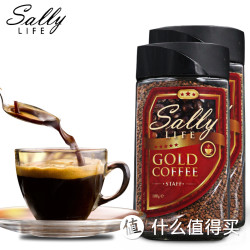 纱丽生活 无糖速溶黑咖啡粉 100g*2