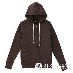 MUJI 无印良品 W4SB111 毛圈棉 女款连帽卫衣