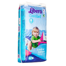 Libero 丽贝乐 comfort 婴儿纸尿裤 M60片