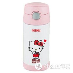 THERMOS 膳魔师 高真空不锈钢保冷保温儿童吸管杯350ml F4013 KT *2件