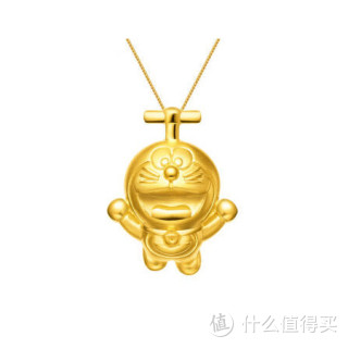 潮宏基 哆啦A梦 CP0001342300 竹蜻蜓款黄金吊坠 约1.8g