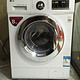 LG WD-TH455D0 8KG DD变频 滚筒洗衣机 静音 LED触摸屏 洁桶洗 6种智能手洗（奢华白）