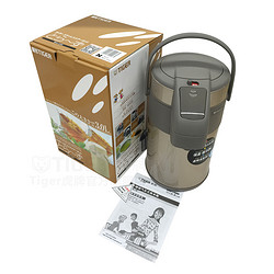 TIGER 虎牌 MAA-A30C 气压式热水瓶不锈钢保温壶 3L