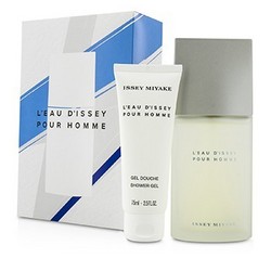 ISSEY MIYAKE 三宅一生 L'EAU D'ISSEY 一生之水 男士淡香水喷雾 75ml+沐浴乳 75ml 礼盒套装  