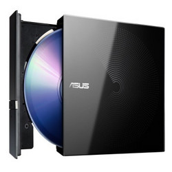 ASUS 华硕 SDR-08B1-U 外置超薄DVD光驱（黑色）