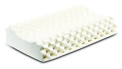 ECOLIFELATEX 泰国进口纯天然 乳胶枕 高低按摩枕 护颈枕