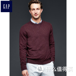 GAP 盖璞 112889 彩点圆领男士毛衣