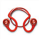 Plantronics 缤特力 BackBeat FIT 无线蓝牙耳机 熔岩红色 可叠加299-100优惠券