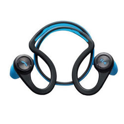 plantronics 缤特力 BackBeat FIT 蓝牙耳机  电光蓝色+凑单品