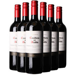 Casillero del Diablo 红魔鬼 卡本妮苏维翁 红葡萄酒 750ml*6支