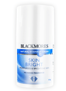 BLACKMORES 澳佳宝 SKIN BRIGHT 维生素E 亮肤乳霜 50g 赠 经典维生素E 润肤乳霜 50g