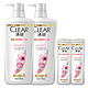 CLEAR 清扬 樱花沁爽 去屑洗发露 750ml*2瓶 +樱花沁爽100ml*2瓶