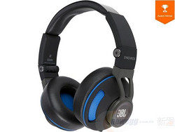 JBL Synchros S300 Premium On-Ear 耳机 IOS 内置麦克风 黑色/蓝色
