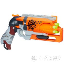 Hasbro 孩之宝 Nerf 热火 僵尸系列 A4726 转锤发射器+B4614 密探发射器