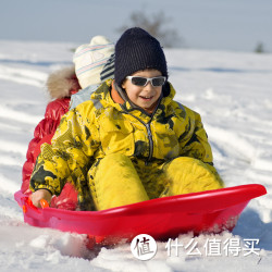 盛源加厚豪华滑雪板 成人儿童滑草板滑沙板 带刹车雪橇车雪爬犁