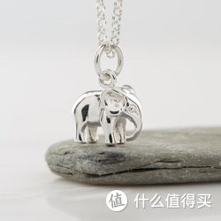 Lily charmed 吉祥小象925银项链/简约锁骨链