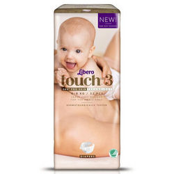 Libero 丽贝乐 婴儿纸尿裤 Touch夜间专用 小号S52片