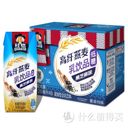 QUAKER 桂格 高纤燕麦乳 芝麻味 250ml*6包 ＋赠品