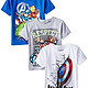 Marvel 漫威 Boys ' 3-Pack T-Shirt 男孩T恤衫 3件套