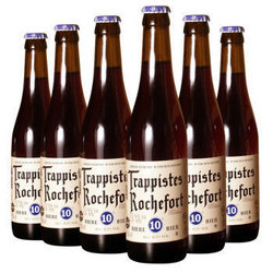 Trappistes Rochefort 罗斯福 10号 啤酒 330ml*6瓶+Harbin 哈尔滨 冰纯 啤酒 500ml*18听