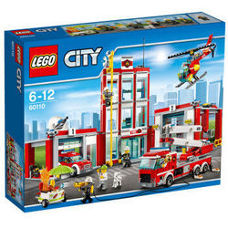 LEGO 乐高 60110 城市消防安全系列 消防总局+凑单品