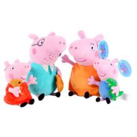 新低价：Peppa Pig 小猪佩奇 毛绒一家礼盒装+两款龙猫玩偶