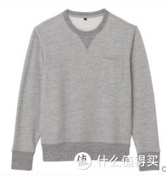 MUJI 无印良品 M6SB615 男式运动套头衫