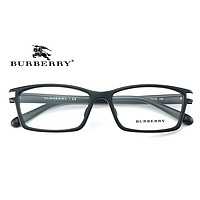 新低价：BURBERRY 博柏利 0BE2193D 3001 55 板材光学眼镜架+依视路1.552非球面钻晶A+树脂镜片      