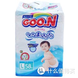 GOO.N 大王 维E系列 婴儿纸尿裤 L58片*3件