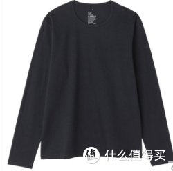 MUJI 无印良品 天竺棉 男式长袖T恤