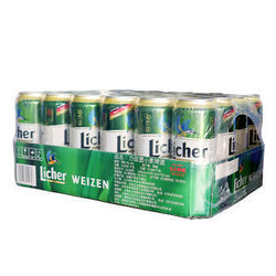 Licher 力兹堡 小麦啤酒 500ml*24听 *2件