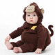 双11预告，历史新低：Carter's 119G029 婴儿猴子套装