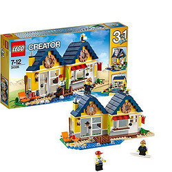 LEGO 乐高 Creator创意百变系列 31035  海滩小屋+凑单品2件