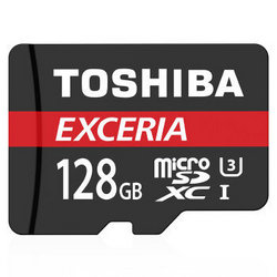 东芝（TOSHIBA） 128GB 90MB/s TF(micro SD) 存储卡 UHS-I U3 Class10 高速存储卡  支持4K拍摄