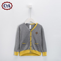 双11预售：C&A CA200180014 英伦风 贴布拼接 男童开衫