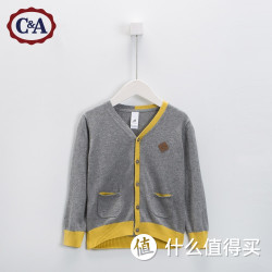 C&A CA200180014 英伦风 贴布拼接 男童开衫