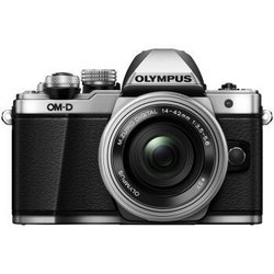 奥林巴斯（OLYMPUS）E-M10 MarkII-1442-EZ 微单电电动变焦套机  五轴防抖 内置WiFi 电子快门 高速视频 银色