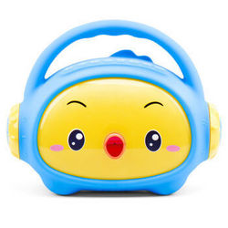 小鸡叫叫 儿童故事机 3-6岁益智早教机玩具 可充电可下载 8G蓝牙 蓝色