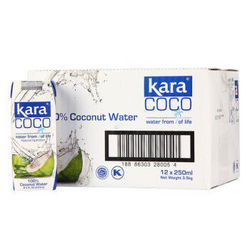  kara 佳乐 椰子水 250ml*12盒