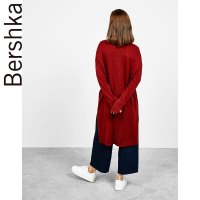 双11预告：Bershka 06759111730 女士侧开叉针织衫 
