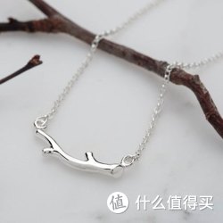 Lily charmed 同根生925纯银项链/简约锁骨链