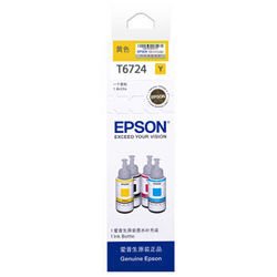 EPSON 爱普生 T6724 黄色墨水补充装