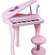 buddyfun 贝芬乐 儿童电子琴 双供电天籁之音迷你钢琴88022A粉色