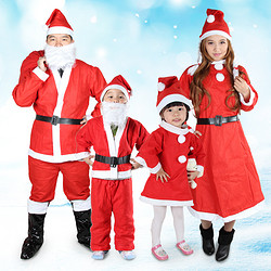 SHICAI 仕彩 儿童圣诞老人演出服