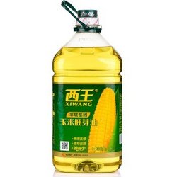 【京东超市】西王 玉米胚芽油 非转基因物理压榨 4L