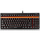 RAPOO 雷柏 V500 机械游戏键盘 机械茶轴 黑色版